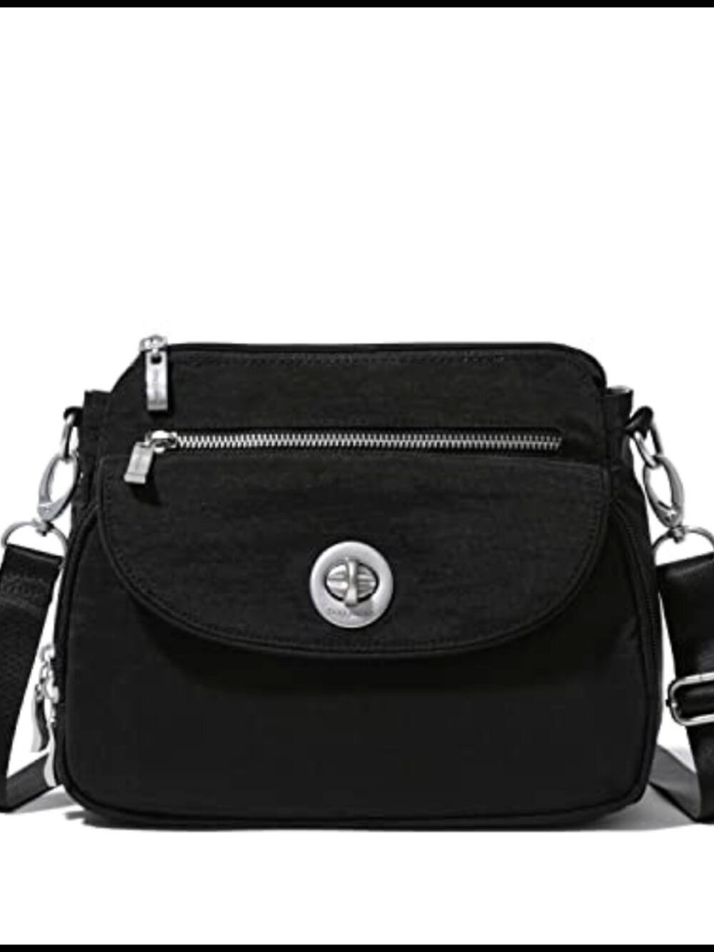 Baggallini Calais Lightweight Water-Resistant Crossbody Bag RFID Hands-Free